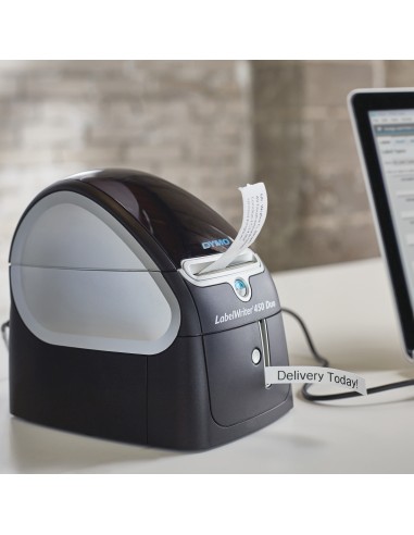 DYMO LabelWriter 450 Duo Stampante di etichette | Stampante termica diretta per etichette | Stampa veloce di etichette, codici
