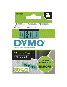 DYMO D1 etichette originali | Rotolo da 12 mm x 7 m | stampa nera su blu | etichette autoadesive per etichettatrice 2