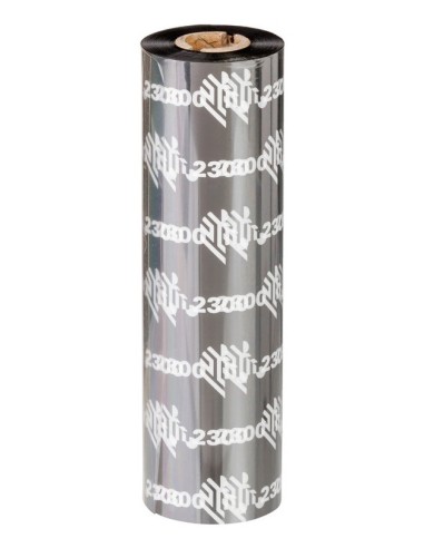 Zebra 2300 Wax nastro termico 450 m Nero