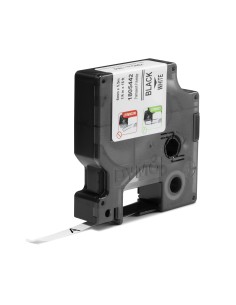 DYMO Rhino Etichette in poliestere permanenti industriali | 6 mm x 5,5 m | Stampa nera su bianco | Autoadesive | per stampanti 2