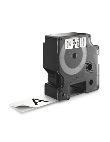 DYMO D1 etichette originali | 24 mm x 7 mm | stampa nera su bianco | etichette autoadesive per etichettatrice LabelManager | 1
