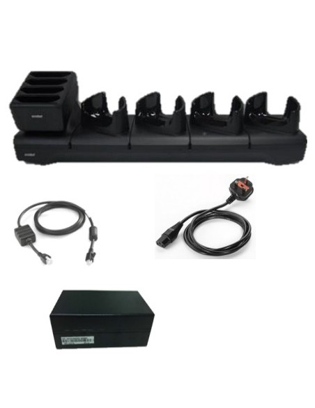 Zebra CRD-TC7X-5C4B-UK1 lettero codici a barre e accessori Set di caricabatterie