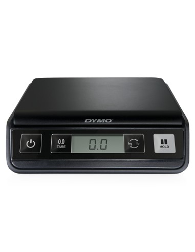 DYMO M2 per spedizioni Bilancia digitale | Capacità 2 kg Bilancia postale USB | Dimensioni compatte 18,5 cm L x 16,1 cm P x 4,4