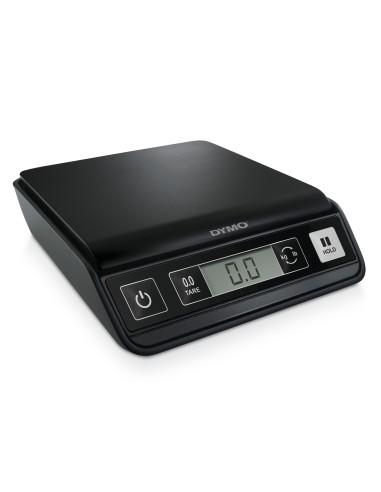 DYMO M2 per spedizioni Bilancia digitale | Capacità 2 kg Bilancia postale USB | Dimensioni compatte 18,5 cm L x 16,1 cm P x 4,4
