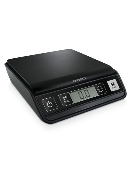 DYMO M2 per spedizioni Bilancia digitale | Capacità 2 kg Bilancia postale USB | Dimensioni compatte 18,5 cm L x 16,1 cm P x 4,4
