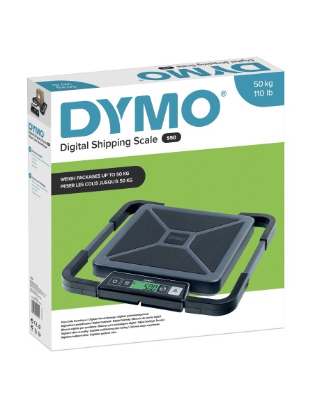 DYMO S50 Bilancia digitale per spedizioni | Capacità 50 kg | USB Alimentazione o batteria AAA