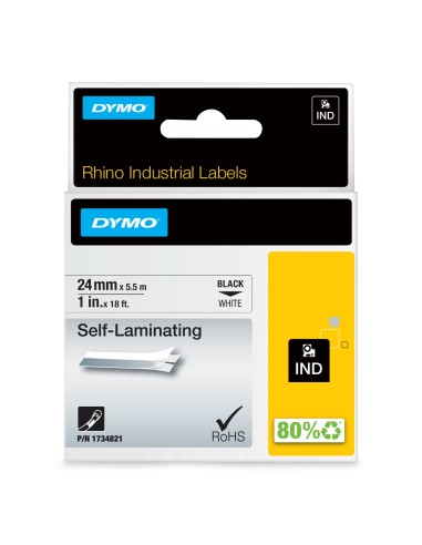 DYMO 24mm RHINO Self-Laminating Vinyl tape nastro per etichettatrice