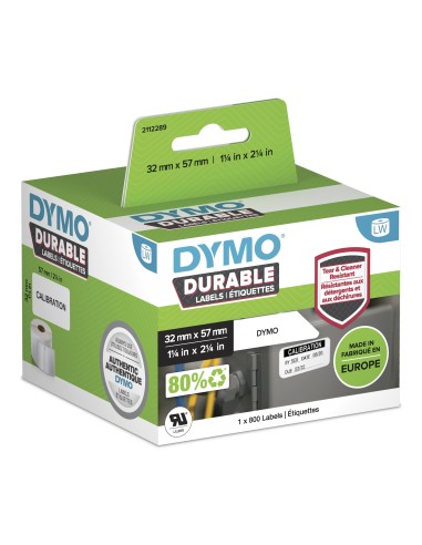 DYMO Durable Bianco Etichetta per stampante autoadesiva