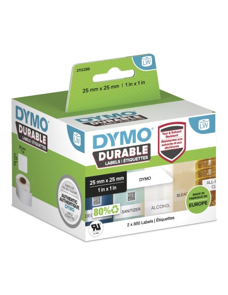 DYMO Durable Bianco Etichetta per stampante autoadesiva