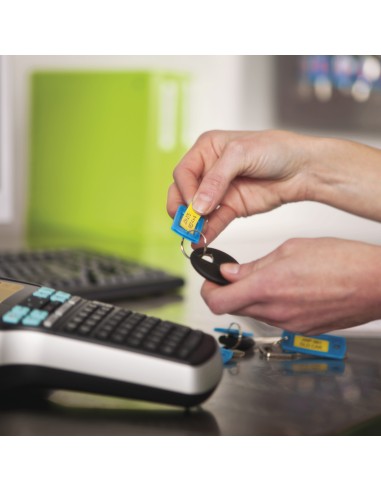 DYMO LabelManager 420P kit etichettatrice portatile ricaricabile a elevate prestazioni | tastiera ABC | con custodia e 4 nastri