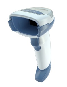 Zebra DS4608-HC Lettore di codici a barre portatile 1D 2D LED Blu, Bianco