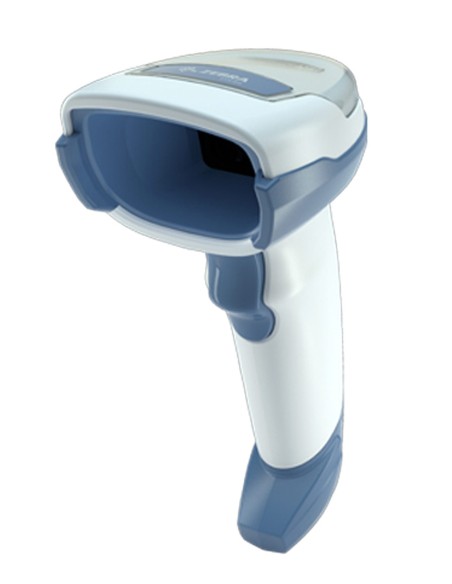 Zebra DS4608-HC Lettore di codici a barre portatile 1D 2D LED Blu, Bianco