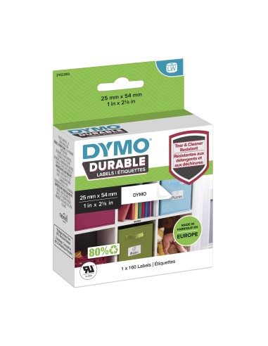 DYMO Durable Bianco Etichetta per stampante autoadesiva