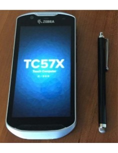 Zebra SG-STYLUS-TCX-MTL-03 penna per PDA Nero, Argento