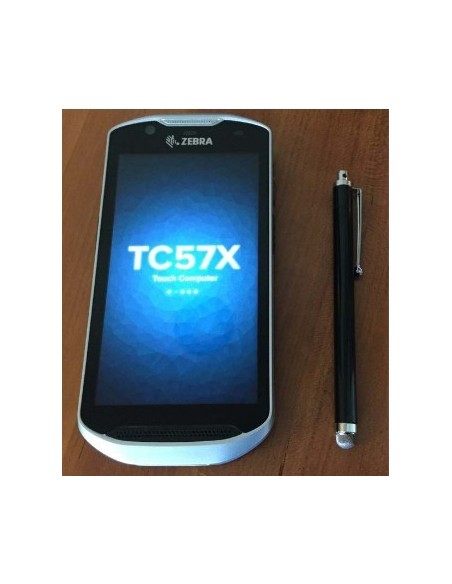 Zebra SG-STYLUS-TCX-MTL-03 penna per PDA Nero, Argento