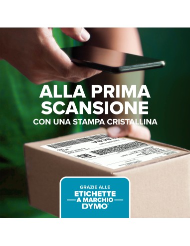 DYMO LabelWriter 550 stampante di etichette | Etichettatrice con stampa termica diretta | Riconoscimento automatico delle