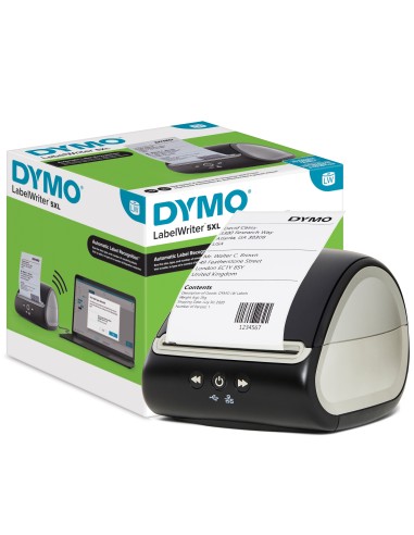 DYMO LabelWriter 5XL stampante di etichette | Riconoscimento automatico delle etichette | Stampa etichette di spedizione extra