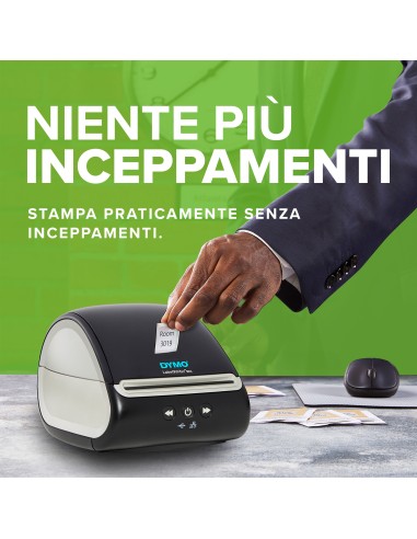 DYMO LabelWriter 5XL stampante di etichette | Riconoscimento automatico delle etichette | Stampa etichette di spedizione extra
