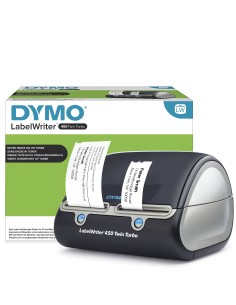 DYMO LabelWriter 450 Twin Turbo Stampante di etichette termica diretta | Stampa veloce di 71 etichette al minuto di etichette,