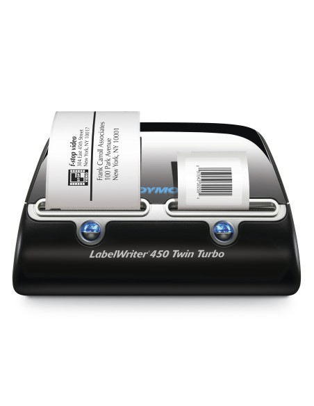 DYMO LabelWriter 450 Twin Turbo Stampante di etichette termica diretta | Stampa veloce di 71 etichette al minuto di etichette,