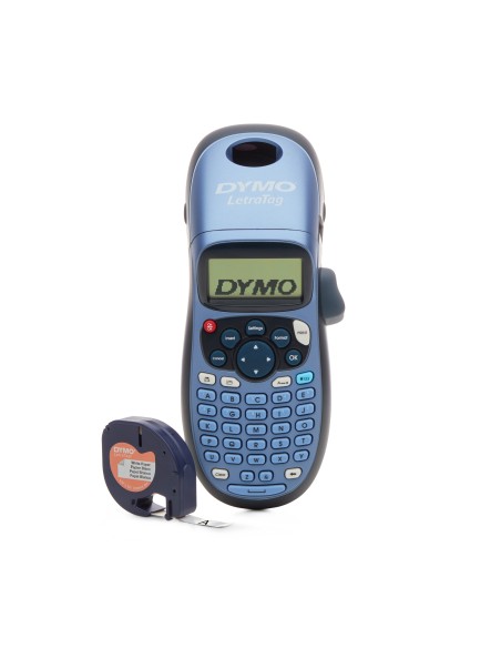 DYMO LetraTag LT-100T Etichettatrice | Macchina etichettatrice palmare | Tastiera ABC   Display LCD a 13 caratteri | Ideale per
