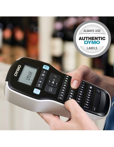 DYMO LabelManager 160 Etichettatrice portatile | Stampante per etichette a trasferimento termico | facile da usare con tastiera