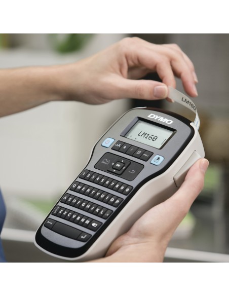 DYMO LabelManager 160 Etichettatrice portatile | Stampante per etichette a trasferimento termico | facile da usare con tastiera