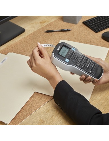 DYMO LabelManager 160 Etichettatrice portatile | Stampante per etichette a trasferimento termico | facile da usare con tastiera