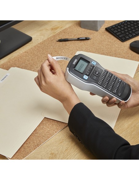 DYMO LabelManager 160 Etichettatrice portatile | Stampante per etichette a trasferimento termico | facile da usare con tastiera