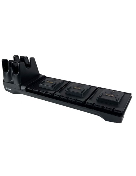 Zebra CRD3S4T-RFD49-BASE-COM-1R Caricabatterie per dispositivi mobili Lettore RFID Nero AC Interno