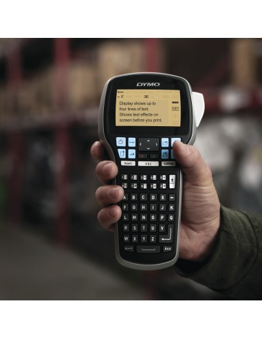 DYMO LabelManager 420P Kit Etichettatrice Portatile Ricaricabile | Stampante per Etichette con Tastiera ABC