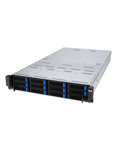 ASUS RS720-E11-RS12U Intel C741 Armadio (2U) Nero, Argento