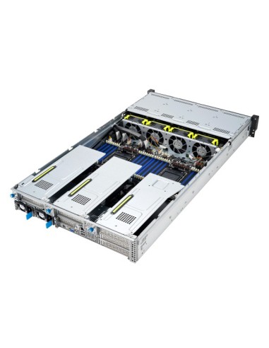 ASUS RS720-E11-RS12U Intel C741 Armadio (2U) Nero, Argento