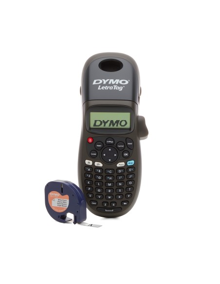 DYMO LetraTag LT-100T Etichettatrice | Macchina etichettatrice palmare | Tastiera ABC   Display LCD a 13 caratteri | Ideale per