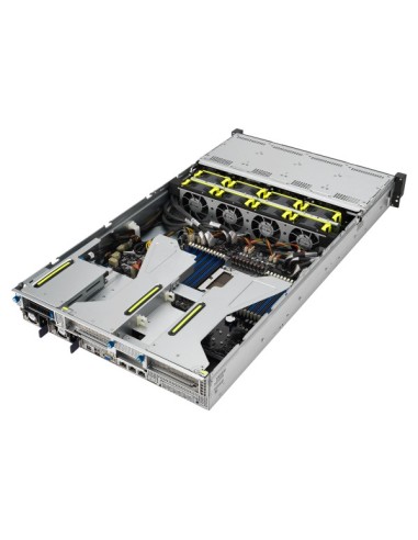 ASUS RS520A-E12-RS12U Socket SP5 Armadio (2U) Nero, Acciaio