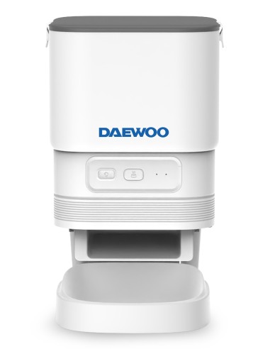 Daewoo D-PF13 distributore di cibo e acqua per cani e gatti Acrilonitrile butadiene stirene (ABS) Grigio, Bianco Universale