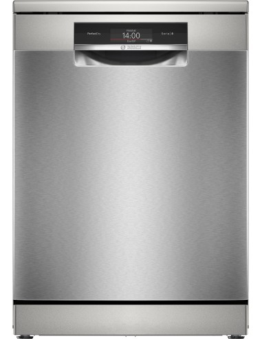 Bosch Serie 8 SMS8TCI04E Lavastoviglie da libera installazione 60 cm Acciaio spazzolato anti-impronta Classe A