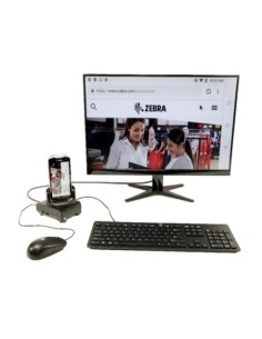 Zebra CRD-TC5X-1SWS-01 docking station per dispositivo mobile PDA Nero 2