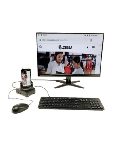 Zebra CRD-TC5X-1SWS-01 docking station per dispositivo mobile PDA Nero