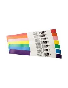Zebra Z-Band UltraSoft Bianco, Giallo Braccialetti da ospedale
