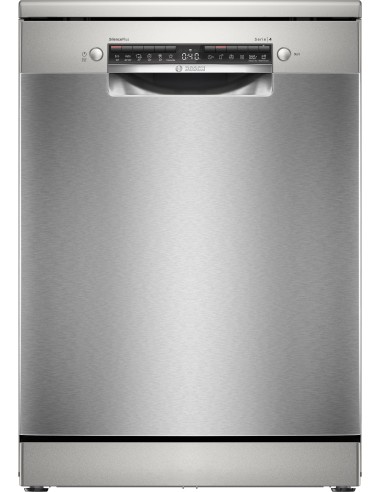Bosch Serie 4 SMS4EVI08E Lavastoviglie da libera installazione 14 coperti Acciaio spazzolato anti-impronta Classe B