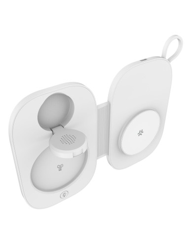 Celly MAGPOCKET3IN1WH Caricabatterie per dispositivi mobili Cuffie, Smartphone, Orologio intelligente Bianco USB Carica