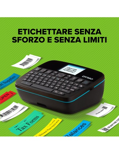 DYMO LabelManager Executive 640 CB Stampante per etichette portatile | Etichettatrice compatta con tastiera QWERTY | Doppia