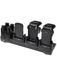 Zebra CRD3S4T-RFD40-TC2X-COM-1R Caricabatterie per dispositivi mobili Computer portatile, Lettore RFID Nero AC Interno
