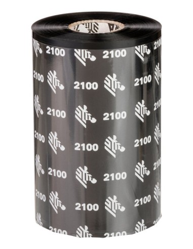Zebra 2100 Wax nastro termico 450 m Nero