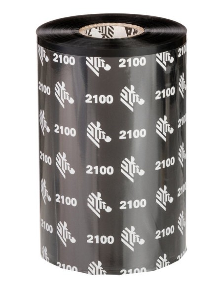 Zebra 2100 Wax nastro termico 450 m Nero