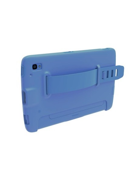 Zebra SG-ET4X-HCHNDSTR1-01 tracolla Tablet Gomma, Silicone Blu
