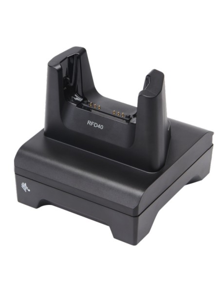 Zebra CRD1S0T-RFD49-UNIV-COM-1R Caricabatterie per dispositivi mobili Lettore RFID Nero AC Interno