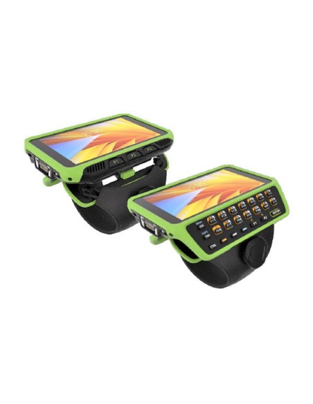 Zebra WT0-WT64B-K6DCC2A6 computer palmare 11,9 cm (4.7") 720 x 1280 Pixel Touch screen 296 g Nero, Verde