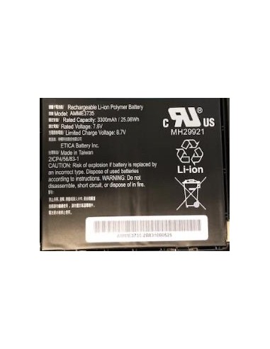 Zebra BTRY-ET5X-10IN3-02 ricambio e accessorio per tablet Batteria